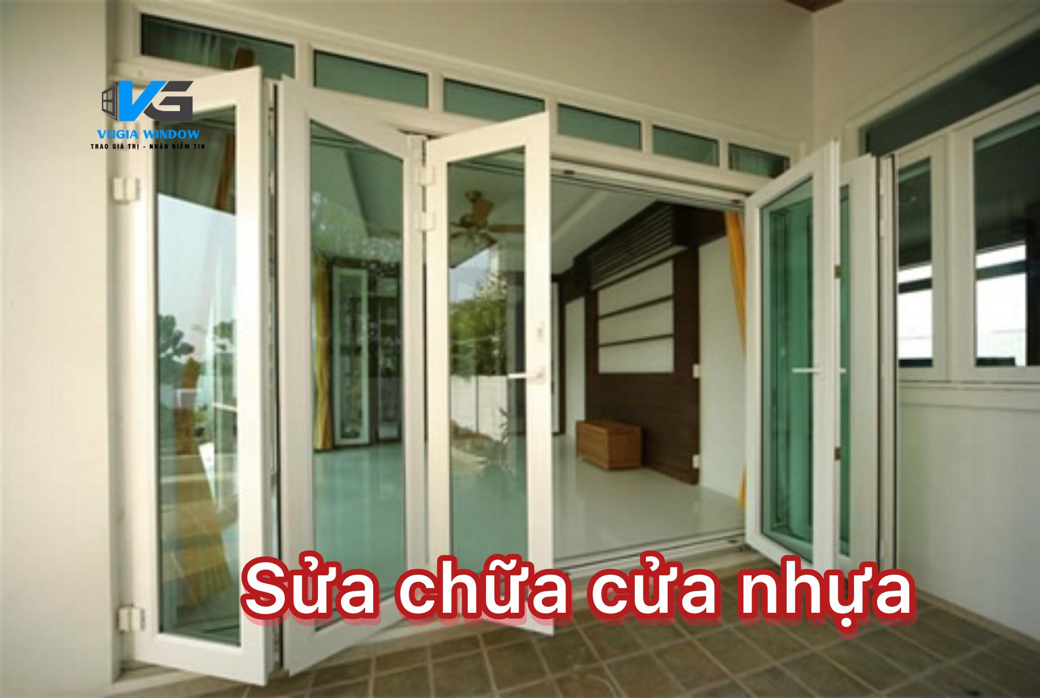 sửa chữa cửa nhựa